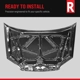 Purchase Top-Quality Hood Panel Assembly - CH1230198 pa10