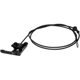 Purchase Top-Quality DORMAN (OE SOLUTIONS) - 912-001 - Hood Release Cable pa3