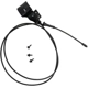 Purchase Top-Quality SKP - SK912087 - Hood Release Cable pa2