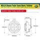 Purchase Top-Quality Horn by HELLA - 922000731 pa3
