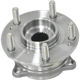 Purchase Top-Quality SKP - SK513256 - Rear Driver or Passenger Side Wheel Hub pa4