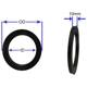 Purchase Top-Quality Hub Centric Rings by COYOTE WHEEL ACCESSORIES - 736410 pa2