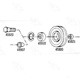 Purchase Top-Quality Idler Spacer by FOUR SEASONS - 45907 pa6