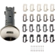 Purchase Top-Quality Ignition Lock Cylinder by DORMAN (OE SOLUTIONS) - 924-721 pa6