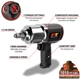 Purchase Top-Quality PERFORMANCE TOOL - M631 - 1/2" X-Treme Duty Impact Wrench pa3