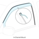 Purchase Top-Quality In-Channel Deflector 4 pc. by AUTO VENTSHADE - 194634 pa5