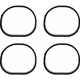 Purchase Top-Quality Intake Manifold Gasket by FEL-PRO - MS97580 pa1