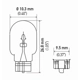 Purchase Top-Quality HELLA - 158TB - Light Bulb pa2