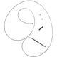 Purchase Top-Quality Intermediate Brake Cable by RAYBESTOS - BC92817 pa1