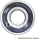 Purchase Top-Quality NATIONAL BEARINGS - 306L - Intermediate Shaft Bearing pa2