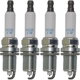 Purchase Top-Quality Iridium And Platinum Plug (Pack of 4) by NGK USA - 90083 pa1