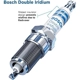 Purchase Top-Quality Bougie d'allumage Iridium par BOSCH - 9608 pa6
