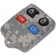 Purchase Top-Quality Keyless Remote Case by DORMAN/HELP - 13607GYC pa8