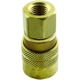 Purchase Top-Quality KWIK-CHANGE™ M-Style 1/4" (F) NPT x 1/4" 40 CFM Brass Quick Coupler Body, 10 Pieces by MILTON INDUSTRIES INC - 715 pa1