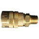 Purchase Top-Quality KWIK-CHANGE™ M-Style 1/4" (M) NPT x 1/4" 40 CFM Steel Quick Coupler Body, 10 Pieces by MILTON INDUSTRIES INC - 716 pa1