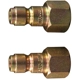 Purchase Top-Quality L-Style 3/8" (F) NPT x 3/8" 68 CFM Steel Quick Coupler Plug, 10 Pieces (Pack of 10) by MILTON INDUSTRIES INC - 1808 pa3