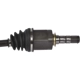 Purchase Top-Quality CARDONE INDUSTRIES - 6607509 - Left New CV Axle Shaft pa13