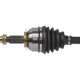 Purchase Top-Quality CARDONE INDUSTRIES - 6607509 - Left New CV Axle Shaft pa9