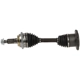 Purchase Top-Quality CARDONE INDUSTRIES - 661050 - Left New CV Axle Shaft pa14