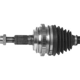 Purchase Top-Quality CARDONE INDUSTRIES - 661050 - Left New CV Axle Shaft pa6