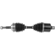 Purchase Top-Quality Left New CV Axle Shaft by CARDONE INDUSTRIES - 661122 pa2