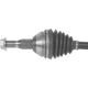 Purchase Top-Quality CARDONE INDUSTRIES - 661210 - Left New CV Axle Shaft pa3
