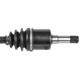 Purchase Top-Quality CARDONE INDUSTRIES - 661375 - Left New CV Axle Shaft pa12