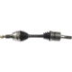 Purchase Top-Quality CARDONE INDUSTRIES - 661417 - Left New CV Axle Shaft pa15
