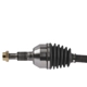 Purchase Top-Quality CARDONE INDUSTRIES - 661458 - Left New CV Axle Shaft pa6