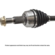 Purchase Top-Quality Left New CV Axle Shaft by CARDONE INDUSTRIES - 661508 pa3