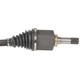 Purchase Top-Quality CARDONE INDUSTRIES - 661518 - Left New CV Axle Shaft pa10