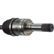 Purchase Top-Quality Left New CV Axle Shaft by CARDONE INDUSTRIES - 661588 pa4