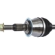 Purchase Top-Quality Left New CV Axle Shaft by CARDONE INDUSTRIES - 661626HD pa2