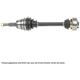 Purchase Top-Quality Left New CV Complete Assembly by CARDONE INDUSTRIES - 66-2099 pa6