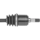 Purchase Top-Quality CARDONE INDUSTRIES - 662105 - Left New CV Axle Shaft pa4