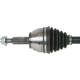 Purchase Top-Quality CARDONE INDUSTRIES - 662153 - Left New CV Axle Shaft pa11