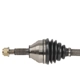 Purchase Top-Quality CARDONE INDUSTRIES - 662286 - Left New CV Axle Shaft pa7