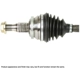 Purchase Top-Quality Left New CV Axle Shaft by CARDONE INDUSTRIES - 663130 pa7