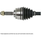 Purchase Top-Quality Left New CV Axle Shaft by CARDONE INDUSTRIES - 663375 pa9