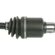 Purchase Top-Quality CARDONE INDUSTRIES - 663408 - Left New CV Axle Shaft pa10