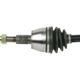 Purchase Top-Quality CARDONE INDUSTRIES - 663408 - Left New CV Axle Shaft pa9