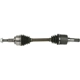 Purchase Top-Quality CARDONE INDUSTRIES - 663417 - Left New CV Axle Shaft pa12