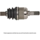 Purchase Top-Quality Left New CV Axle Shaft by CARDONE INDUSTRIES - 663429 pa3