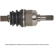 Purchase Top-Quality Left New CV Complete Assembly by CARDONE INDUSTRIES - 66-3429 pa3