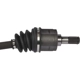 Purchase Top-Quality CARDONE INDUSTRIES - 663451 - Left New CV Axle Shaft pa9