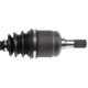 Purchase Top-Quality CARDONE INDUSTRIES - 663471 - Left New CV Axle Shaft pa8