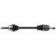 Purchase Top-Quality CARDONE INDUSTRIES - 663471 - Left New CV Axle Shaft pa9
