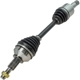 Purchase Top-Quality CARDONE INDUSTRIES - 663521 - Left New CV Axle Shaft pa10