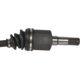 Purchase Top-Quality CARDONE INDUSTRIES - 663521 - Left New CV Axle Shaft pa9