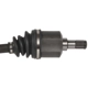 Purchase Top-Quality CARDONE INDUSTRIES - 663538 - Left New CV Axle Shaft pa10